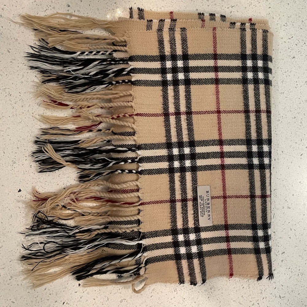 Authentic Burberry scarf